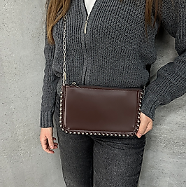 İnçi Kadın Çanta Modeli KAHVERENGİ