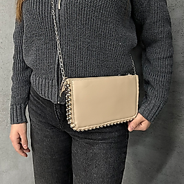 İnçi Kadın Çanta Modeli BEJ